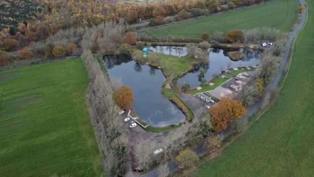 Three woodland lakes